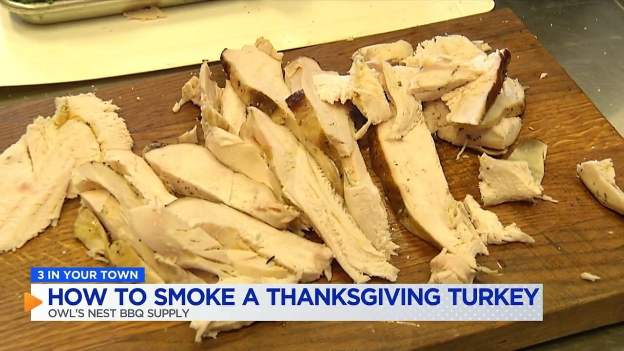 3 IN YOUR TOWN: How to smoke the perfect Thanksgiving turkey